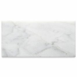 Carrara White Marble 3x6 Subway Tile Honed