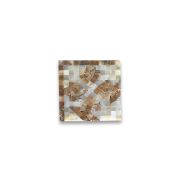 Clover Onyx 4.7x4.7 Marble Mosaic Border Corner Tile Polished