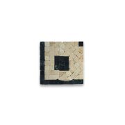 Legend Jade 3.5x3.5 Marble Mosaic Border Corner Tile Polished