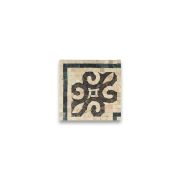 Everlasting Emperador 5.9x5.9 Marble Mosaic Border Corner Tile Polished