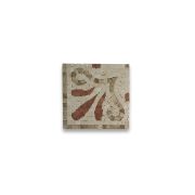 Everlasting Crema 5.9x5.9 Marble Mosaic Border Corner Tile Polished