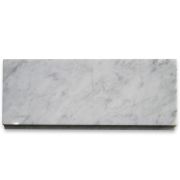 Carrara White 5x12 Baseboard Trim Molding Polished