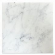 Carrara White 6x6 Tile Polished