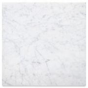 Carrara White 12x12 Tile Honed