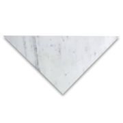 Carrara White Marble 12x12x17 Triangle Tile Honed