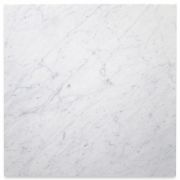 Carrara White 24x24 Tile Honed