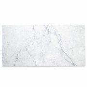 Carrara White 12x24 Tile Honed