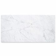 Carrara White 12x24 Tile Polished