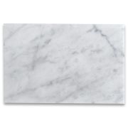 Carrara White Marble 8x12 Wall and Floor Tile Honed