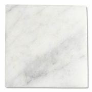 Carrara White Marble 4x4 Tile Honed