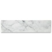 Carrara White 2x8 Tile Polished