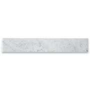 Carrara White 2x12 Tile Honed