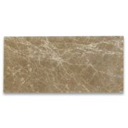 Emperador Light Marble 6x12 Subway Tile Polished