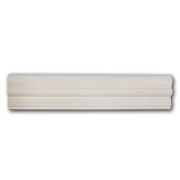 (Sample) Moleanos Beige Golden Beach Limestone 2-1/2x12 Chair Rail Trim Molding Honed