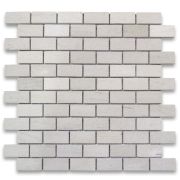 Moleanos Beige 1x2 Medium Brick Mosaic Tile Honed