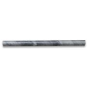 Bardiglio Gray 5/8x12 Pencil Liner Trim Molding Polished