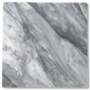 Bardiglio Gray Marble 6x6 Tile Polished