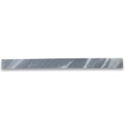 Bardiglio Gray Marble 1x12 Border Strip Liner Tile Honed