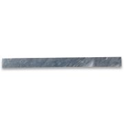 Bardiglio Gray Marble 1x12 Border Strip Liner Tile Polished