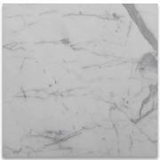 Statuary White Marble 18x18 Tile Honed