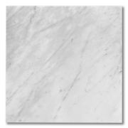 Statuary White Marble 24x24 Tile Honed