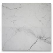 Statuary White Marble 12x24 Tile Honed