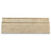 (Sample) Crema Marfil Marble 4x12 Baseboard Crown Molding Polished