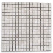 Crema Marfil 5/8x5/8 Square Mosaic Tile Tumbled