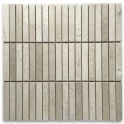 Crema Marfil 5/8x4 Rectangular Stacked Mosaic Tile Polished