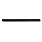 Nero Marquina Black Marble 5/8x12 Pencil Liner Trim Molding Polished