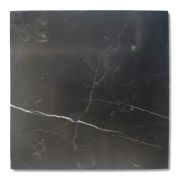 Nero Marquina Black Marble 6x6 Tile Honed