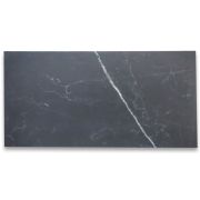 Nero Marquina Black Marble 9x18 Subway Tile Honed