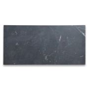 Nero Marquina Black Marble 4x8 Tile Honed