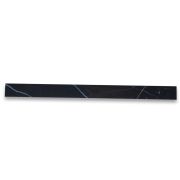 Nero Marquina Black Marble 1x12 Border Strip Liner Tile Polished