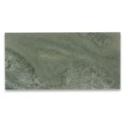 Sagano Vibrant Green Marble 3x6 Subway Tile Polished