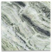 Sagano Vibrant Green Marble 6x6 Tile Honed