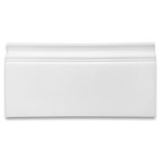Thassos White Marble 6x12 Skirting Baseboard Trim Molding Polished