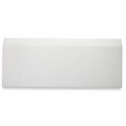 (Sample) Thassos White Marble 5x12 Baseboard Trim Molding Honed