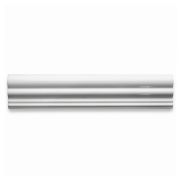 Thassos White 2-1/2x12 Chair Rail Trim Molding Polished