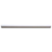 Thassos White Marble 3/4x12 Pencil Liner Trim Molding Honed