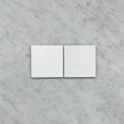 Thassos White Marble 3x3 Square Mosaic Tile Honed