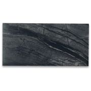 Silver Wave Black Forest Marble 3x6 Subway Tile Polished