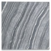 Silver Wave Black Forest Marble 12x12 Tile Honed