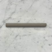 Athens Grey Wood Grain 5/8x12 Pencil Liner Trim Molding Honed