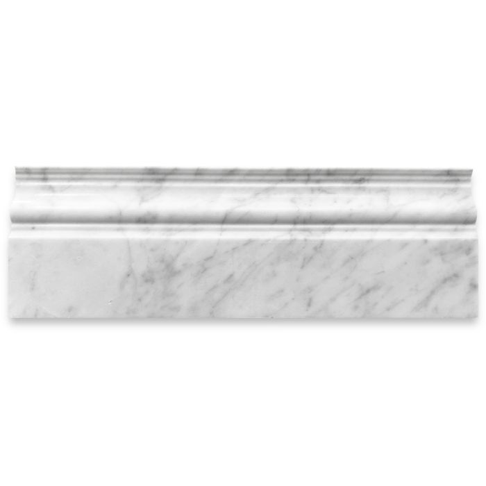 Premium Quality Italian Carrara Marble Corner Shelf Polished (1)