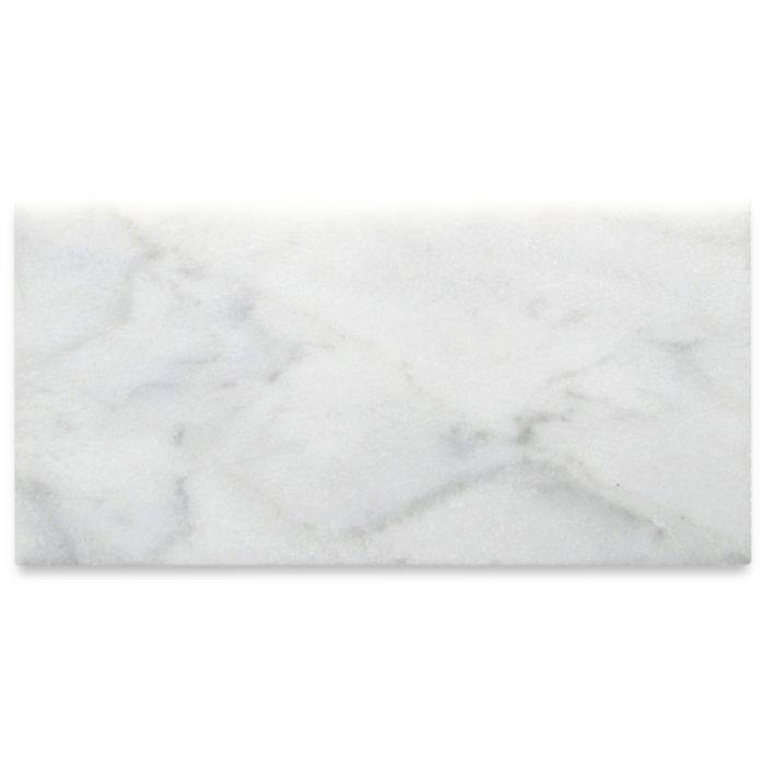 Carrara Marble Subway Tile Italian White Carrera 3x6 Honed