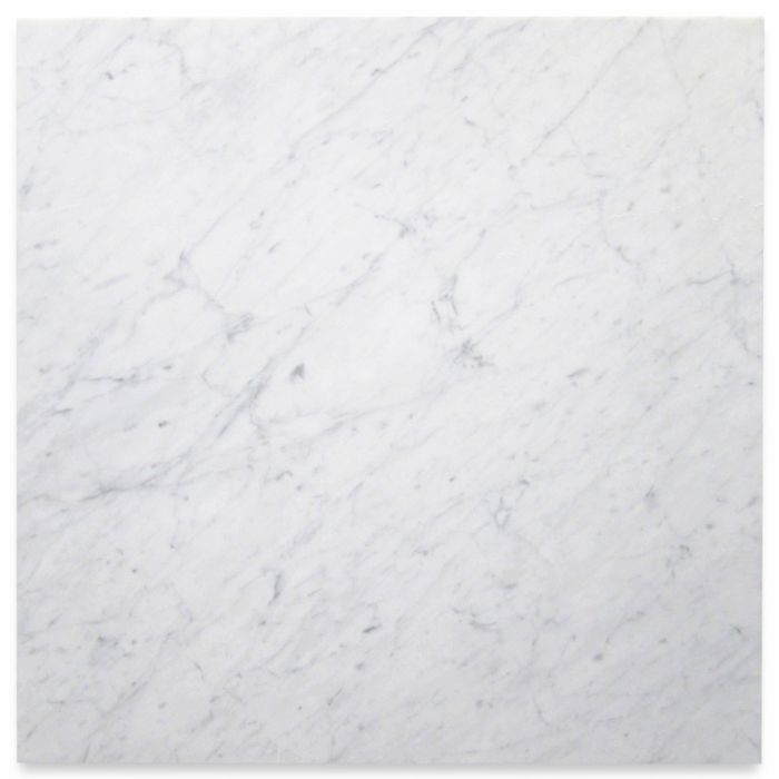 Carrara Marble Tile Italian White Carrera 24x24 Honed