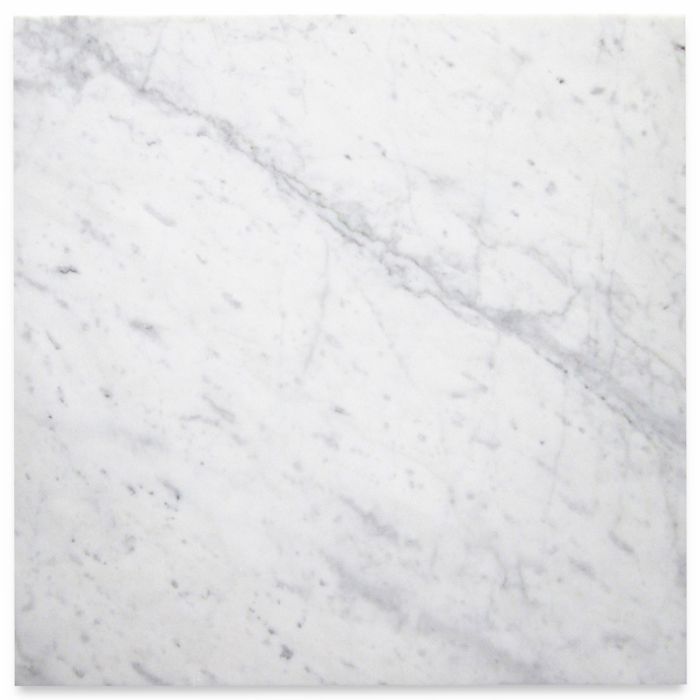 Carrara Marble Tile Italian White Carrera 24x24 Polished