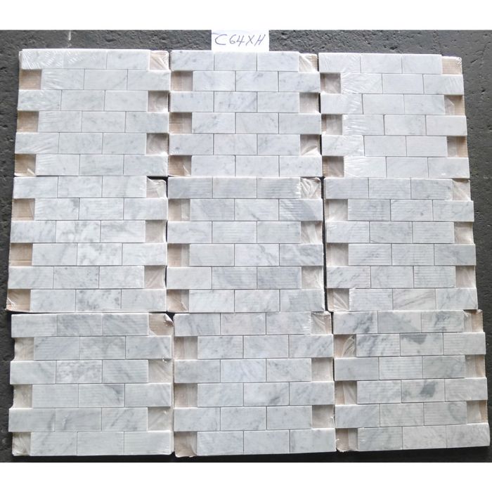 Carrara Marble Tile Italian White Carrera 2x4 Grand Brick