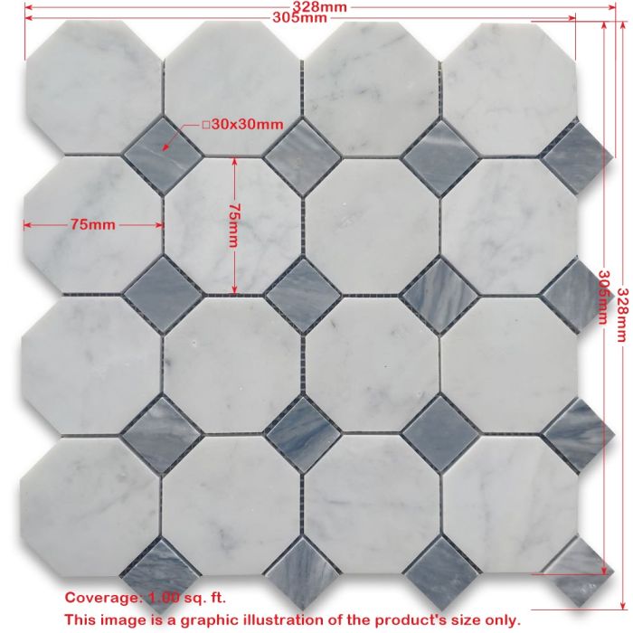 マリィのモルペコ&ダイゴ Italian Carrara White Marble 3